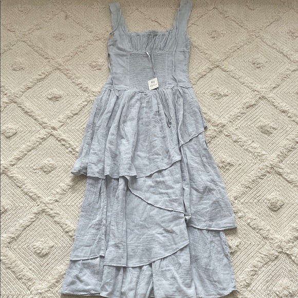 New Free People In My Dreams Midi Dress - Picture 5 of 5